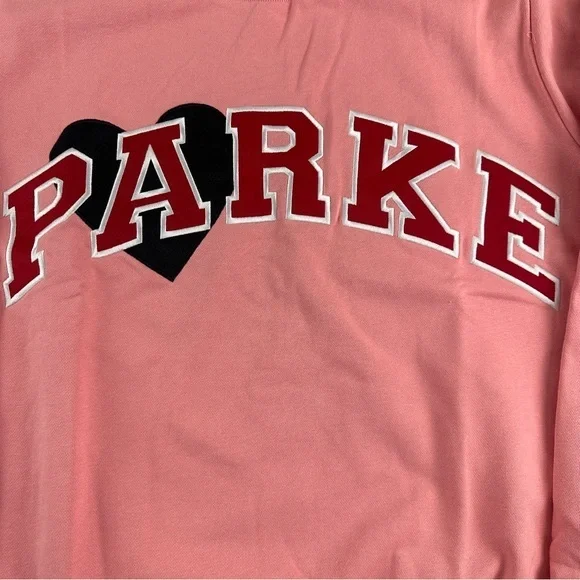 Pink Parke Heart Graphic Women’s Sweatshirt - Picture 2 of 5